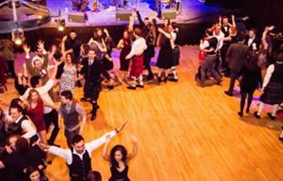 Ceilidh Dancing in Edinburgh with HotScotch Ceilidh Band