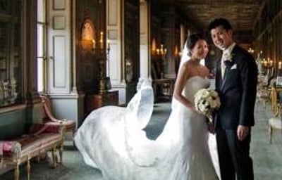 Singaporean couple wedding day shoot in London. Engagement and wedding photography, videography, make up hair service