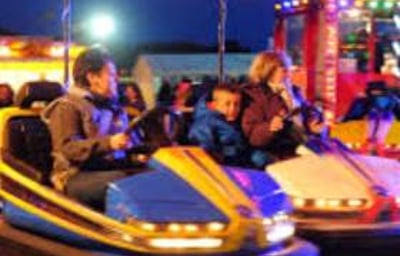 bumpers cars by carnival